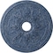 Ekena Millwork Rose and Ribbon Ceiling Medallion (Canopies up to 4"), 23 5/8"OD x 4"ID x 1 1/2"P, Americana Crackle CM23ROAMC - alternate 1